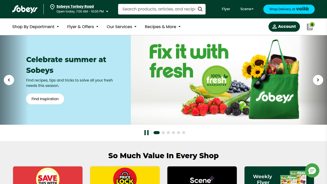 Sobeys, part of the Empire Company Limited, anchors many of Crombie REIT's properties, providing stable rental income.