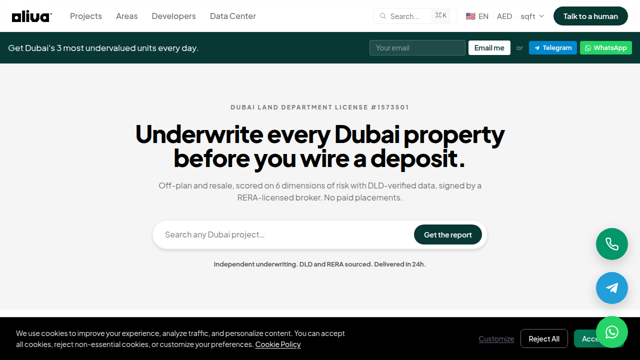 Explore Oliva's platform, a resource for understanding Dubai REITs and fractional ownership structures.
