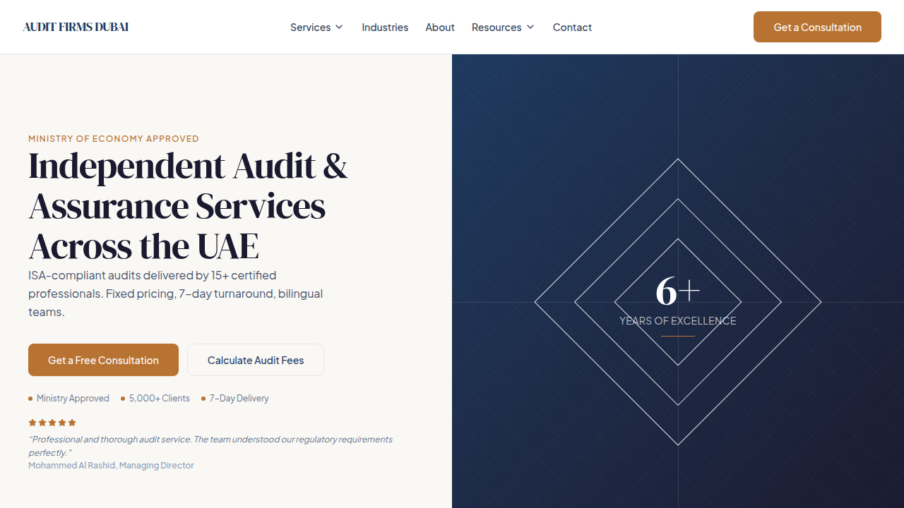 Audit Firms Dubai provides insights into professional services and engagement terms.